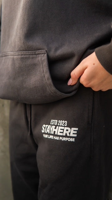 Your Life Has Purpose Wide Leg Sweatpants