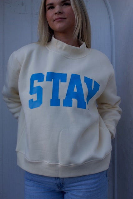 Butter yellow Mock neck