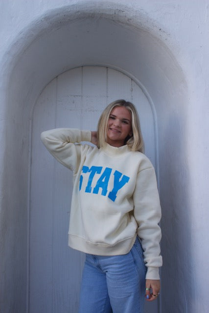 Butter yellow Mock neck